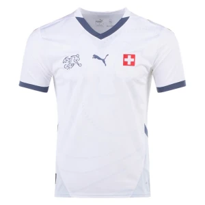 Maglia Svizzera 2024 Europei Trasferta