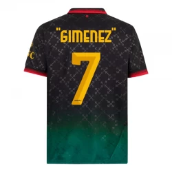 Maglie Calcio AC Milan Gimenez #7 2024-25 Fourth Uomo