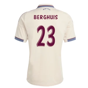 Maglie Calcio AFC Ajax Amsterdam Berghuis #23 2025-26 Terza Uomo