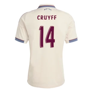 Maglie Calcio AFC Ajax Amsterdam Cruyff #14 2025-26 Terza Uomo