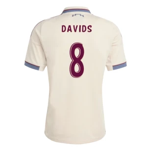 Maglie Calcio AFC Ajax Amsterdam Davids #8 2025-26 Terza Uomo