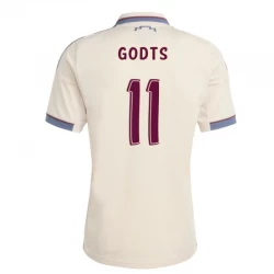 Maglie Calcio AFC Ajax Amsterdam Godts #11 2025-26 Terza Uomo