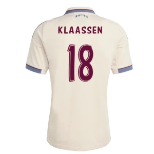 Maglie Calcio AFC Ajax Amsterdam Klaassen #18 2025-26 Terza Uomo