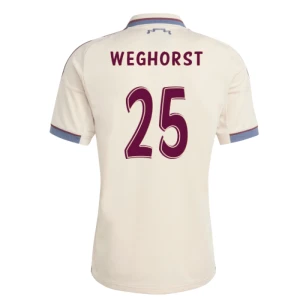 Maglie Calcio AFC Ajax Amsterdam Weghorst #25 2025-26 Terza Uomo