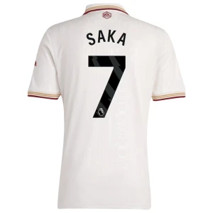 Maglie Calcio Arsenal FC Bukayo Saka #7 2025-26 Terza Uomo