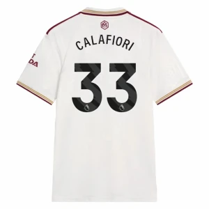 Maglie Calcio Arsenal FC Calafiori #33 2025-26 Terza Uomo