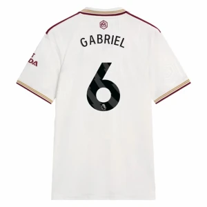 Maglie Calcio Arsenal FC Gabriel Magalhães #6 2025-26 Terza Uomo