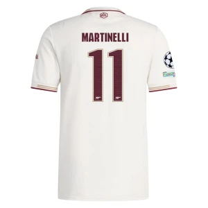 Maglie Calcio Arsenal FC Gabriel Martinelli #11 2025-26 Champions League Terza Uomo
