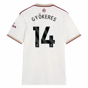 Maglie Calcio Arsenal FC Gyokeres #14 2025-26 Terza Uomo