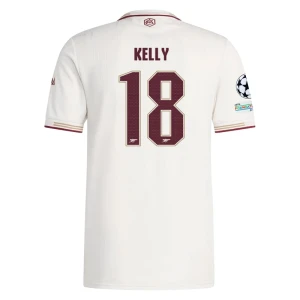 Maglie Calcio Arsenal FC Kelly #18 2025-26 Champions League Terza Uomo