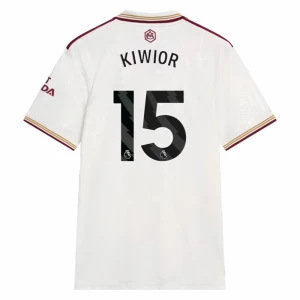 Maglie Calcio Arsenal FC Kiwior #15 2025-26 Terza Uomo