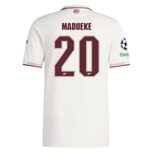 Maglie Calcio Arsenal FC Madueke #20 2025-26 Champions League Terza Uomo