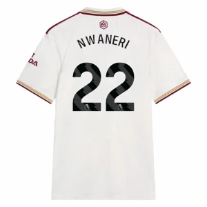Maglie Calcio Arsenal FC Nwaneri #22 2025-26 Terza Uomo