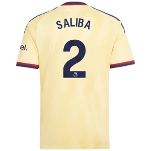 Maglie Calcio Arsenal FC William Saliba #2 2026-27 Terza Uomo