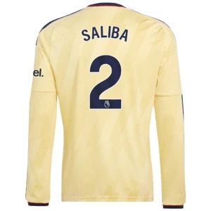 Maglie Calcio Arsenal FC William Saliba #2 2026-27 Terza Uomo Manica Lunga