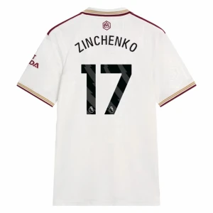 Maglie Calcio Arsenal FC Zinchenko #17 2025-26 Terza Uomo