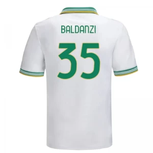 Maglie Calcio AS Roma Baldanzi #35 2025-26 Terza Uomo