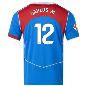 Maglie Calcio Atlético Madrid Carlos M. #12 2025-26 Terza Uomo