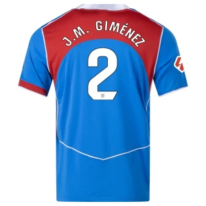 Maglie Calcio Atlético Madrid J.M. Gimenez #2 2025-26 Terza Uomo