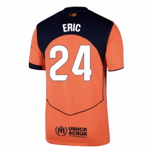 Maglie Calcio Barcellona Eric #24 2025-26 Terza Uomo