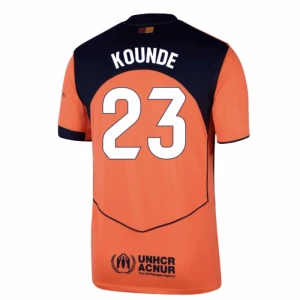 Maglie Calcio Barcellona Kounde #23 2025-26 Terza Uomo