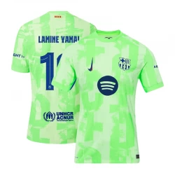 Maglie Calcio Barcellona Lamine Yamal #19 2024-25 UCL New Spotify Logo Terza Uomo