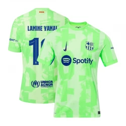 Maglie Calcio Barcellona Lamine Yamal #19 2024-25 UCL Terza Uomo