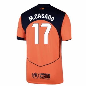 Maglie Calcio Barcellona M. Casado #17 2025-26 Terza Uomo