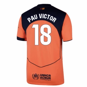 Maglie Calcio Barcellona Pau Victor #18 2025-26 Terza Uomo
