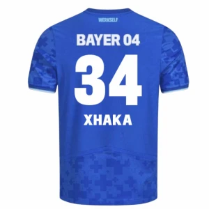 Maglie Calcio Bayer 04 Leverkusen Granit Xhaka #34 2025-26 Terza Uomo