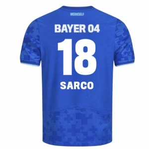 Maglie Calcio Bayer 04 Leverkusen Sarco #18 2025-26 Terza Uomo