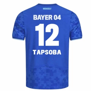 Maglie Calcio Bayer 04 Leverkusen Tapsoba #12 2025-26 Terza Uomo