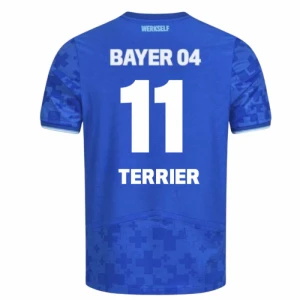 Maglie Calcio Bayer 04 Leverkusen Terrier #11 2025-26 Terza Uomo
