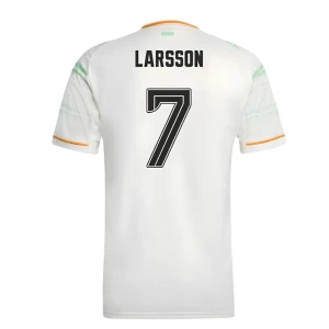 Maglie Calcio Celtic FC Larsson #7 2025-26 Terza Uomo