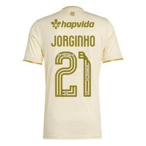 Maglie Calcio CR Flamengo Jorginho #21 2025-26 Sponsor Terza Uomo