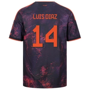 Maglie Calcio FC Bayern München Luis Diaz #14 2026-27 Terza Uomo