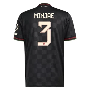 Maglie Calcio FC Bayern München Minjae #3 2025-26 Terza Uomo