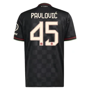 Maglie Calcio FC Bayern München Pavlovic #45 2025-26 Terza Uomo