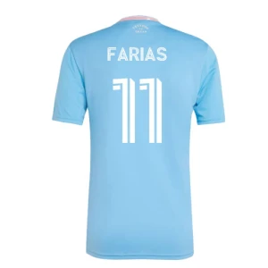 Maglie Calcio Inter Miami CF Farias #11 2025-26 Terza Uomo