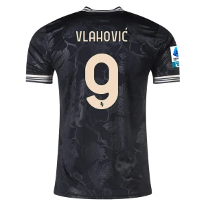 Maglie Calcio Juventus FC Vlahovic #9 2025-26 Terza Uomo