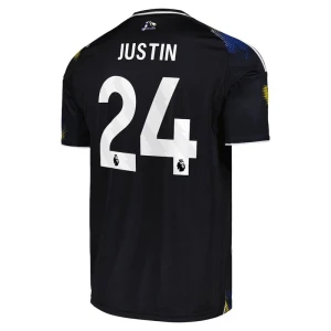Maglie Calcio Leeds United Justin #24 2025-26 Terza Uomo
