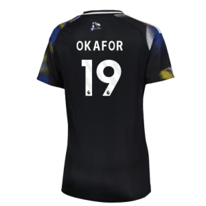 Maglie Calcio Leeds United Okafor #19 2025-26 Terza Uomo