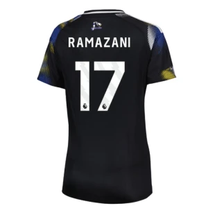 Maglie Calcio Leeds United Ramazani #17 2025-26 Terza Uomo