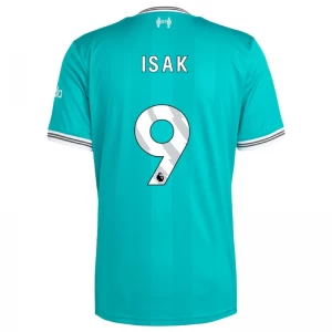 Maglie Calcio Liverpool FC Alexander Isak #9 2025-26 Terza Uomo