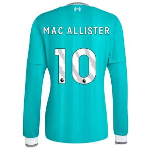 Maglie Calcio Liverpool FC Alexis Mac Allister #10 2025-26 Terza Uomo Manica Lunga