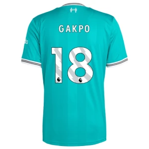 Maglie Calcio Liverpool FC Cody Gakpo #18 2025-26 Terza Uomo
