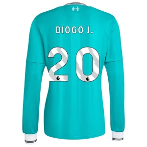 Maglie Calcio Liverpool FC Diogo J. #20 2025-26 Terza Uomo Manica Lunga
