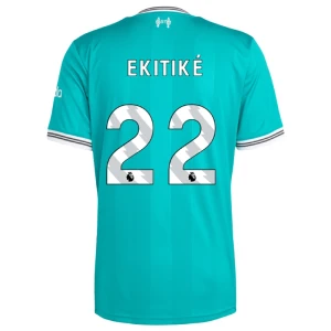 Maglie Calcio Liverpool FC Ekitike #22 2025-26 Terza Uomo