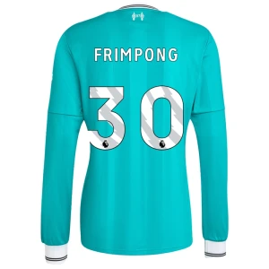 Maglie Calcio Liverpool FC Frimpong #30 2025-26 Terza Uomo Manica Lunga