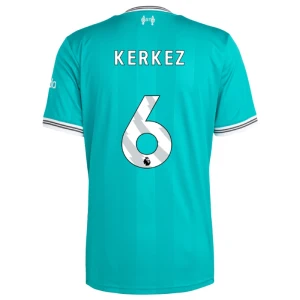 Maglie Calcio Liverpool FC Kerkez #6 2025-26 Terza Uomo
